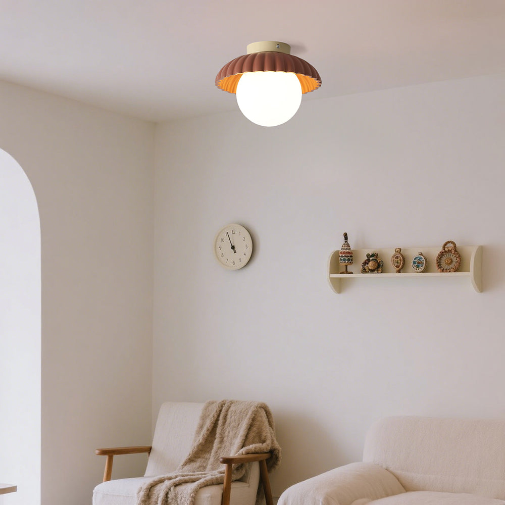 Moderne UFO-geïnspireerde plafondlamp voor thuis