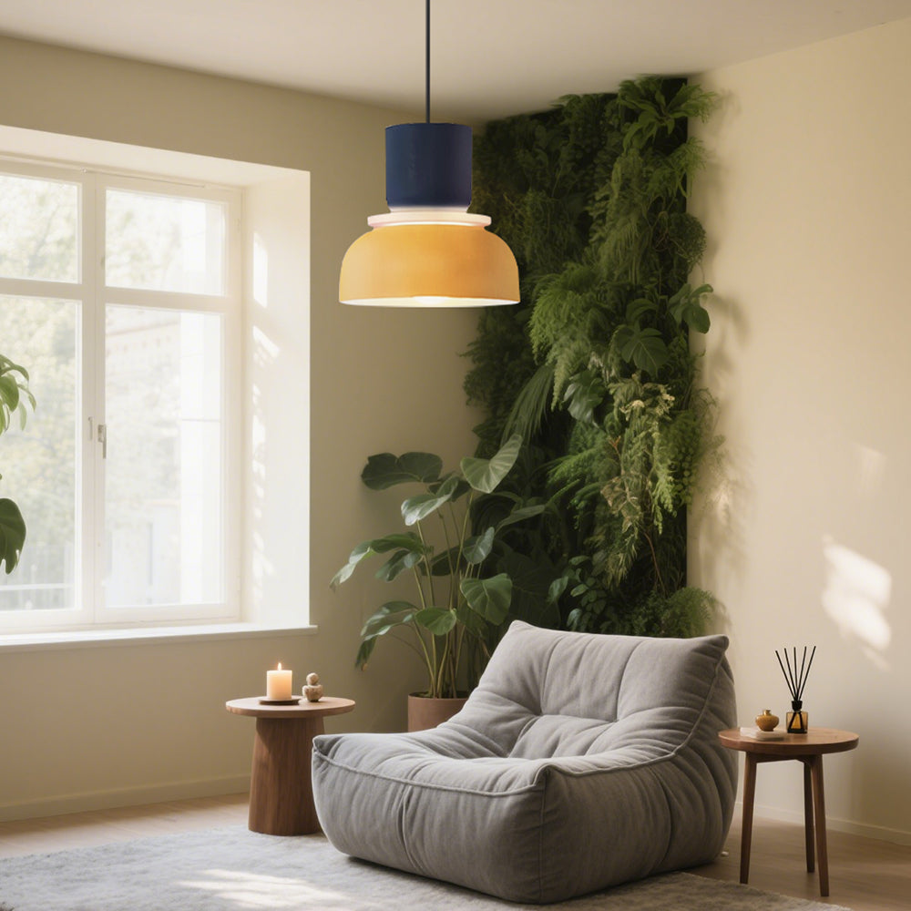 Nordic Color Block Hanglamp voor Moderne Interieurs