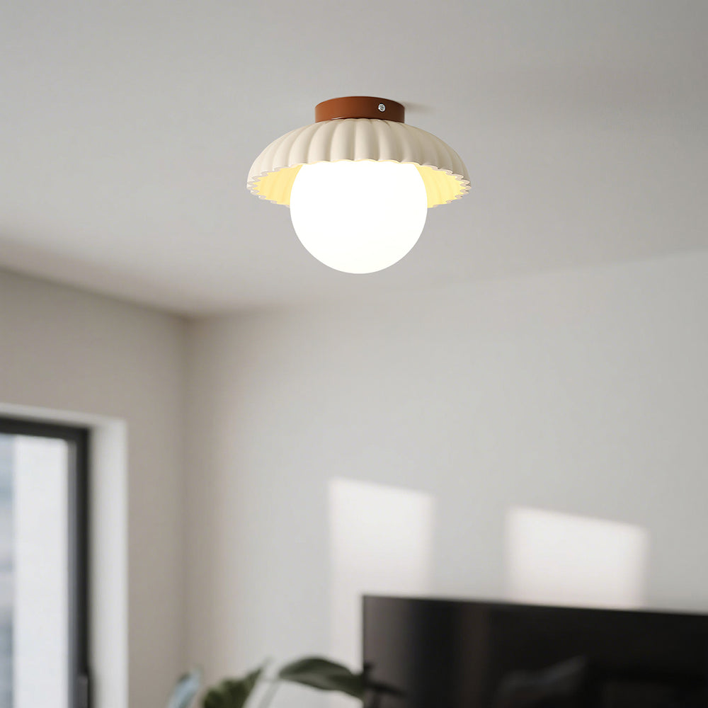 Moderne UFO-geïnspireerde plafondlamp voor thuis