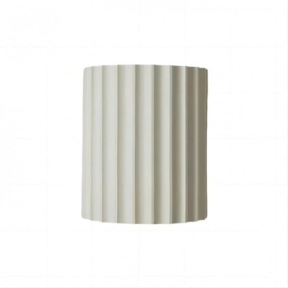 Moderne gecanneleerde wandlamp van hars