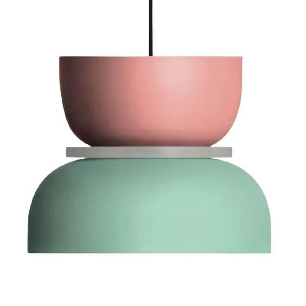 Nordic Color Block Hanglamp voor Moderne Interieurs